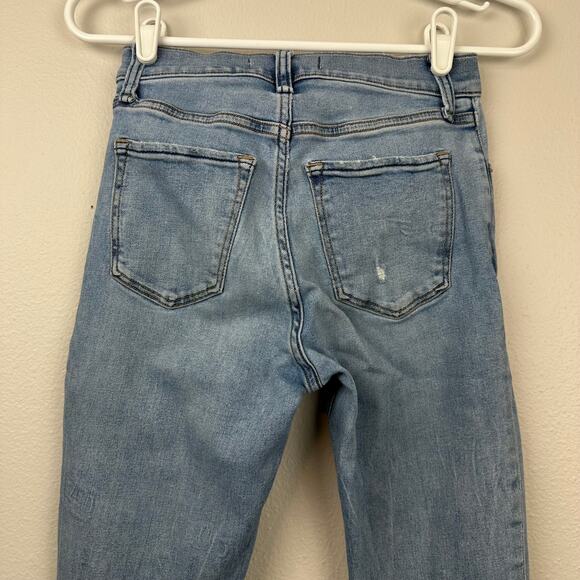 Abercrombie & Fitch The Super Skinny Ankle High Rise Size 0 - Picture 4 of 11